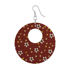 Load image into Gallery viewer, wooden earrings by ventignua
