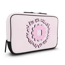 Load image into Gallery viewer, Pink leather toiletry bag
