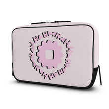 Load image into Gallery viewer, Pink leather toiletry bag
