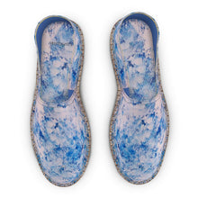 Load image into Gallery viewer, Blue espadrilles 
