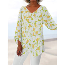 Load image into Gallery viewer, v-neck long sleeve top
